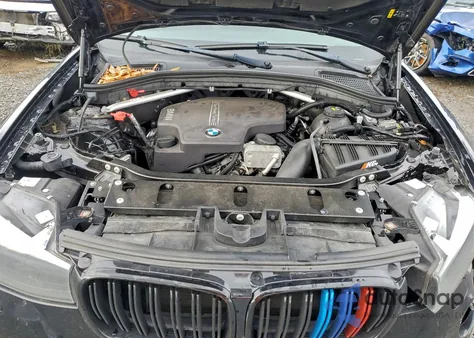 2017 BMW X3 xDrive28I z USA, uszkodzony, nr VIN 5UXWX9C35H0W77832